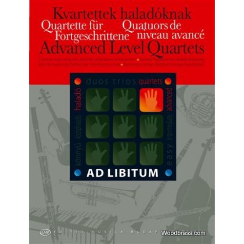  Advanced Level Quartets With Optional Combinations Of Instruments