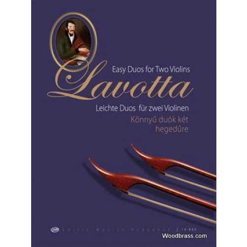 LAVOTTA JANOS - EASY DUOS FOR TWO VIOLINS