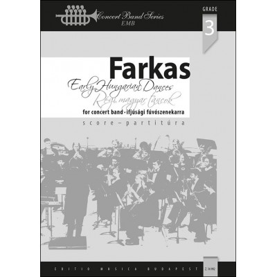 HAL LEONARD FARKAS FERENC - EARLY HUNGARIAN DANCES - SCORE