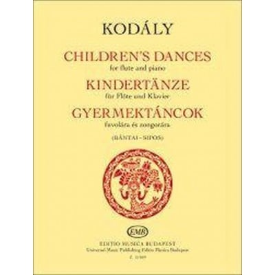 KODALY ZOLTAN - CHILDREN'S DANCES - FLUTE & PIANO