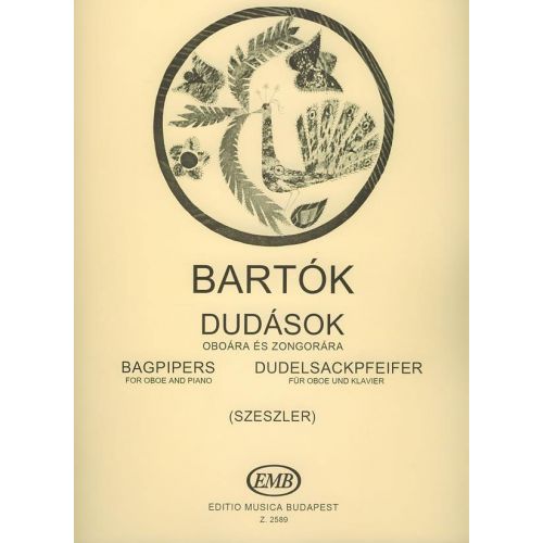 BARTOK B. - BAGPIPERS - HAUTBOIS ET PIANO