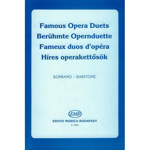 DUETTI D'OPERA - VOIX SOPRANO ET BARYTON