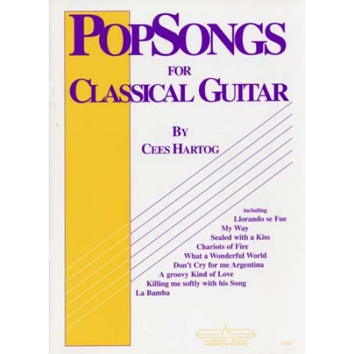 ALSBACH - EDUCA Hartog C. - Pop Songs Vol.1 - Guitar