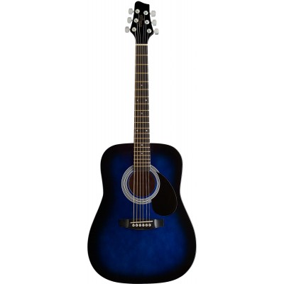 Stagg 3/4 Dreadnought Ac.gt-blueburs