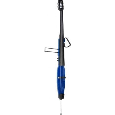 STAGG EDB-3/4 TB 3/4 CONTREBASSE ELECTRIQUE EDB TB BLEU TRANSPARENT LIVREE AVEC HOUSSE