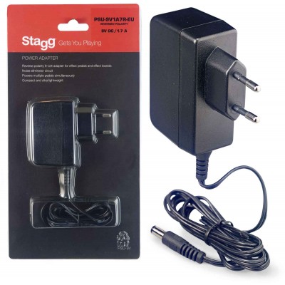 STAGG POWER SUPPLY 9V-1,7A PSU-9V1A7R-EU