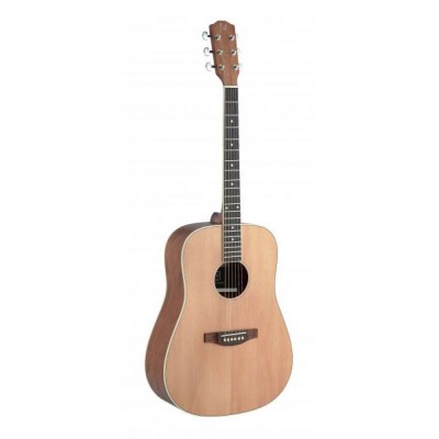Jn Guitars Asy-d Dread Ac.gt-solid Spruce/maho