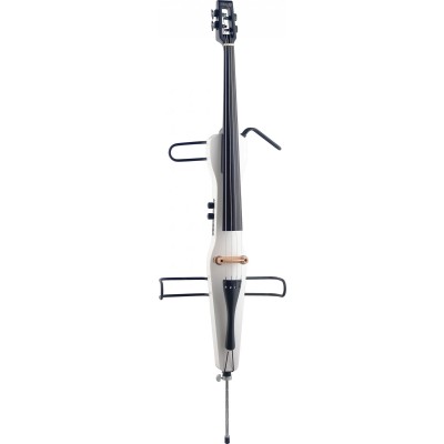 STAGG Ecl 4/4 WH Cello+carring Bag/bow WH