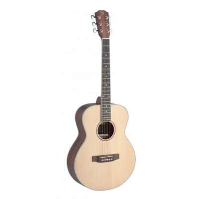 Jn Guitars Asy-a Mini Travel Ac.gt-solid Spruce/maho