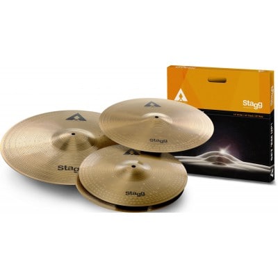 AXK SET - COPPER-STEEL SET VAN CYMBALS 14+16+20