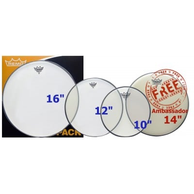 PP-0320-PS - PINSTRIPE CLEAR PRO PACK - 10 12 16 + 14 (COATED)