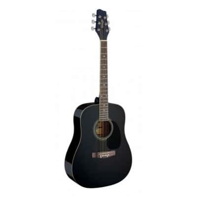 Stagg Dreadnought Ac.gt.-blk