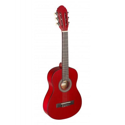 Stagg C405 M Red 1/4 Linden Classic Guitar/red