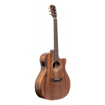 GUITARE LECTRO-ACOUSTIQUE AUDITORIUM PAN COUP AVEC TABLE EN ACAJOU MASSIF, SRIE DOVERN