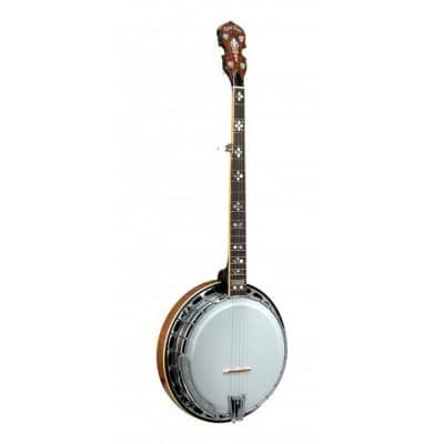 BANJO ORANGE BLOSSOM 5-STRING BANJO WITH ARCHTOP RESONANCE CIRCLE AND HARD CASE