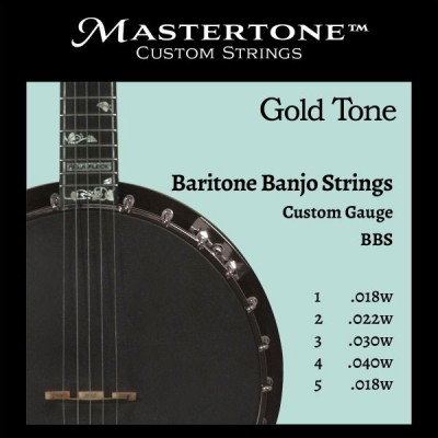 STRINGS WITH A CUSTOMISED TENSION FOR BARITONE BANJO