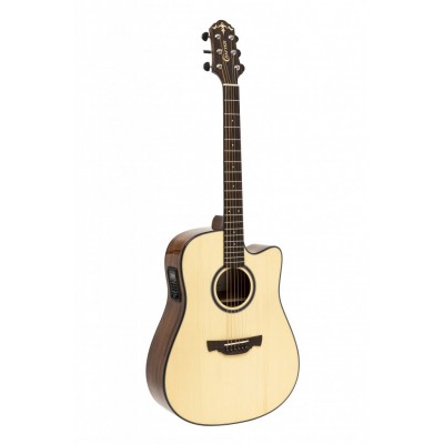 Able Series 600, Cutaway Dreadnought Electric-Acoustic Guitar Natural