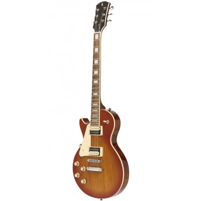 STAGG Standard Series, Electric Guitar With Solid Mahogany Body Archtop, Lh Hand
