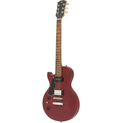 STANDARD SERIES, ELECTRIC GUITAR WITH SOLID MAHOGANY BODY FLAT TOP, LEFT HAND