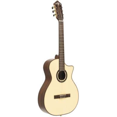 CRAFTER HYBRID CUTAWAY CLASSICAL ELECTRIC GUITAR WITH SOLID SPRUCE TOP