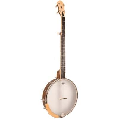 GOLD TONE HIGH MOON OLD TIME BANJO WITH CASE, A SCALE