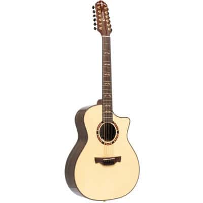 STAGE SERIES 20, CUTAWAY GRAND AUDITORIUM ACOUSTIC-ELECTRIC GUITAR WITH SOLID SPRUCE TOP, 12 STRINGS