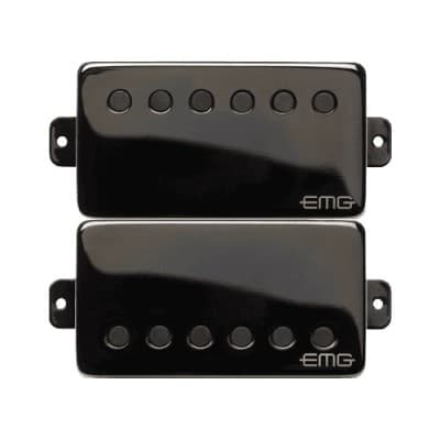 SET OF 2 JAMES HETFIELD GUITAR PICKUPS - BLACK