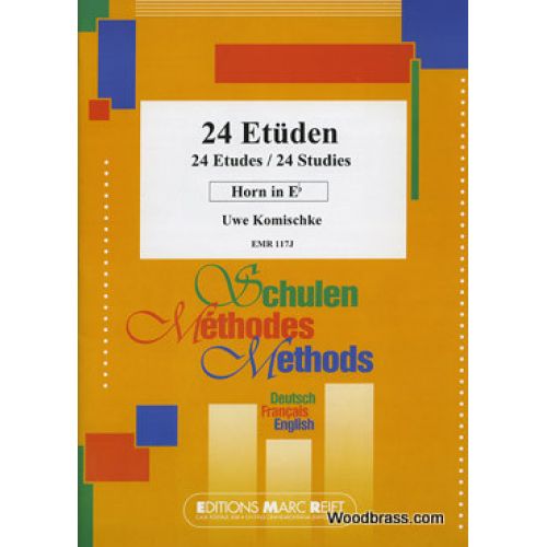 KOMISCHKE UWE - 24 STUDIES (Eb HORN)