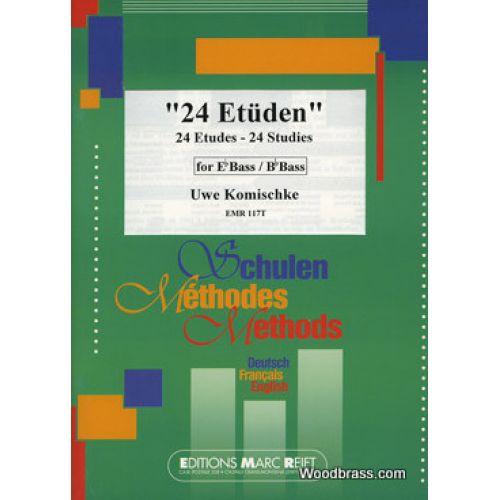 MARC REIFT Komischke Uwe - 24 Studies For Eb Bass /BB Bass