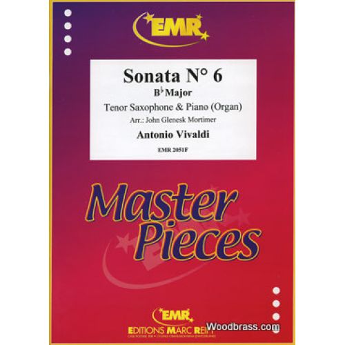 MARC REIFT Vivaldi Antonio - Sonata N°6 BB Major Saxophone Ténor & Piano