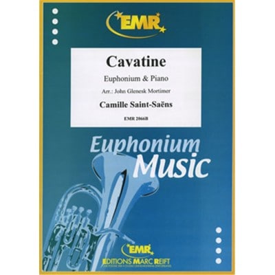 SAINT-SAENS CAMILLE - CAVATINE - EUPHONIUM & PIANO