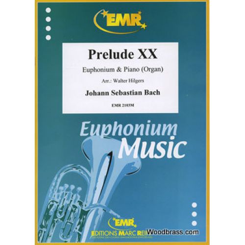 BACH J.S. - PRELUDE XX - EUPHONIUM & PIANO