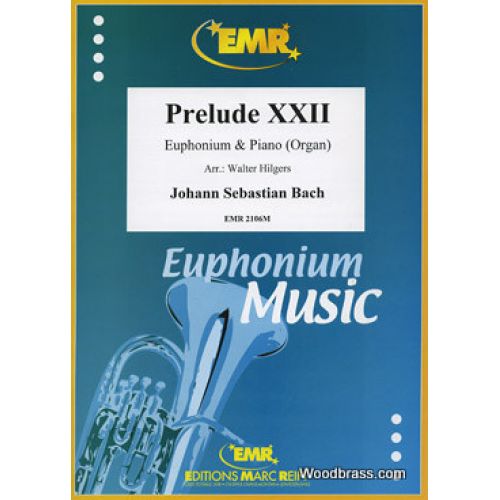 BACH J.S. - PRELUDE XXII - EUPHONIUM & PIANO