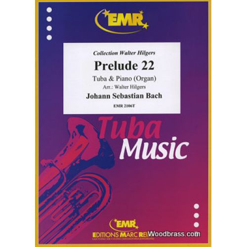 BACH J.S. - PRELUDE XXII - TUBA & PIANO