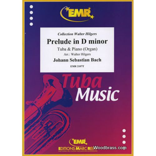 BACH J.S. - PRELUDE IN D MINOR BWV 539 - TUBA & PIANO