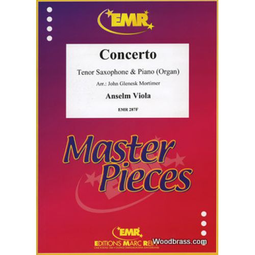MARC REIFT VIOLA ANSELM - CONCERTO - SAXOPHONE TENOR & PIANO