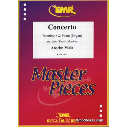MARC REIFT VIOLA ANSELM - CONCERTO - TROMBONE & PIANO