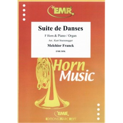 MARC REIFT FRANCK MELCHIOR - SUITE DE DANSES - COR & PIANO