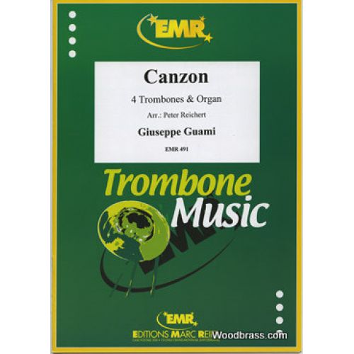 MARC REIFT Guami Giuseppe - Canzon - 4 Trombones & Orgue