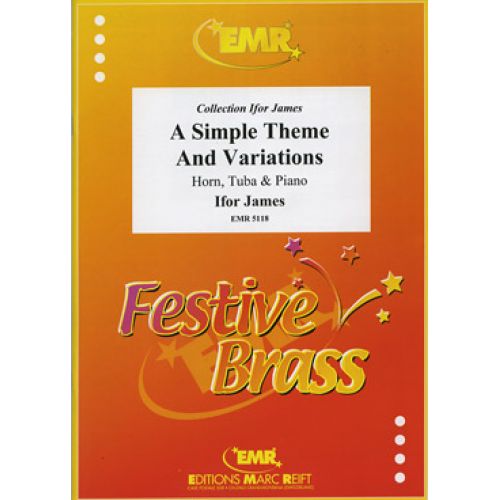 JAMES IFOR - A SIMPLE THEME AND VARIATIONS - HORN, TUBA & PIANO