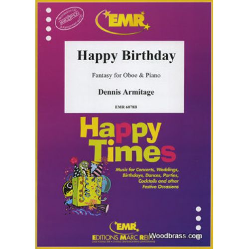 MARC REIFT Armitage Dennis - Happy Birthday - Fantasy For Oboe & Piano