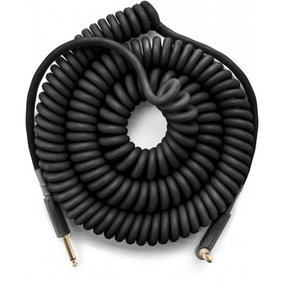 Coil cable 9m Black