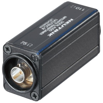 CONNECTEURS AUDIO ACCESSOIRES TRANSFORMATEURS D'IMPEDANCE AES/EBU XLR 3 PLES MALE /