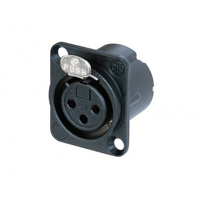NC3FD-LX-B - XLR - 3 POINTS FEMELLE - SERIE DLX