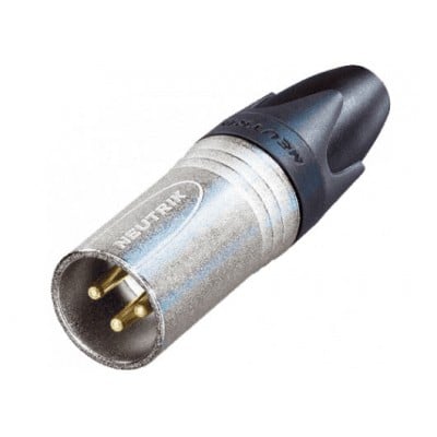 NEUTRIK XLR MALE PLUG 3-POLE SERIAL XX