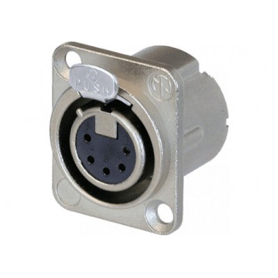 NEUTRIK AUDIO CONNECTORS XLR EMBASES XLR DLX 5-PIN FEMALE
