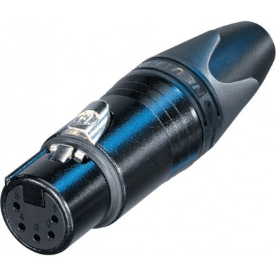 AUDIO CONNECTORS XLR XX SHEETS 5-PIN MALE BLACK