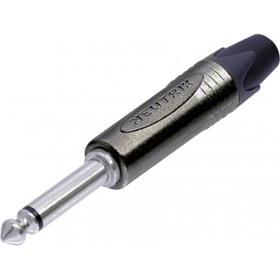 NEUTRIK NP2X-bag - Fiches Jack Mono Noire 6,35 Mm