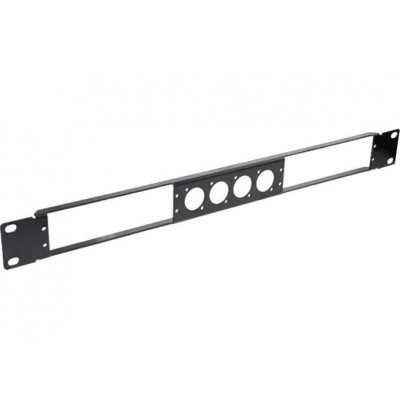 NEUTRIK Panneau Rackable 1u Pour 2 NA2-io-d