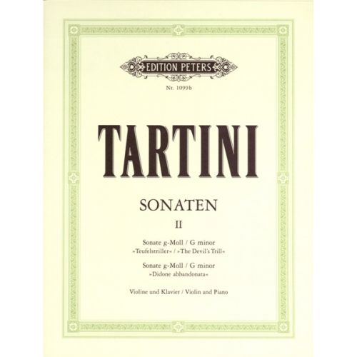 TARTINI GIUSEPPE - SONATAS VOL.2 - VIOLIN AND PIANO